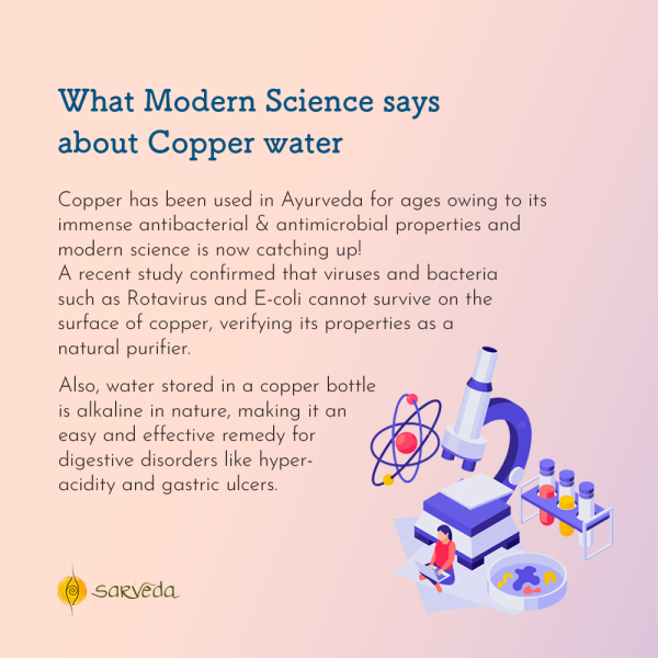 Kupfertrinkflasche ~ Diamantrille